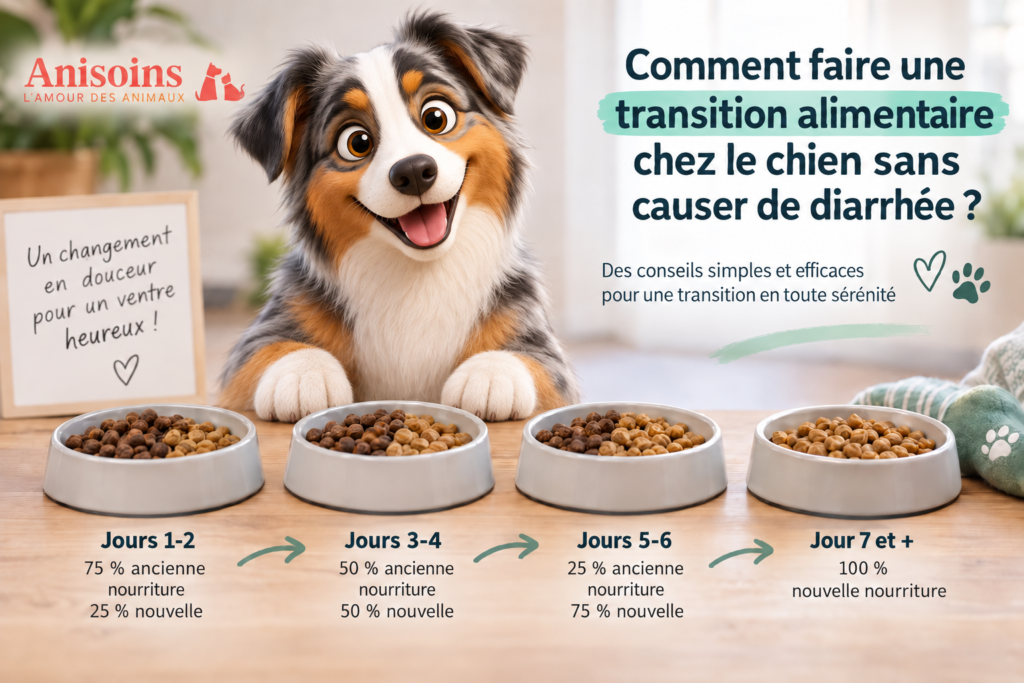 transition alimentaire chien